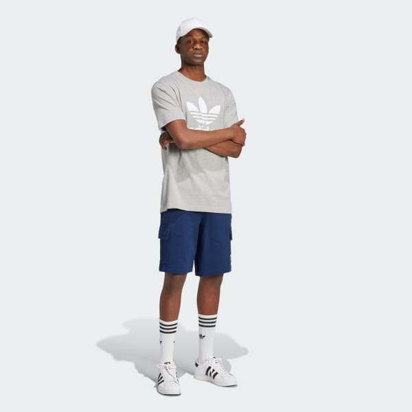 Blue Trefoil Essentials Cargo Shorts