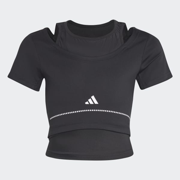 Svart AEROREADY Tee