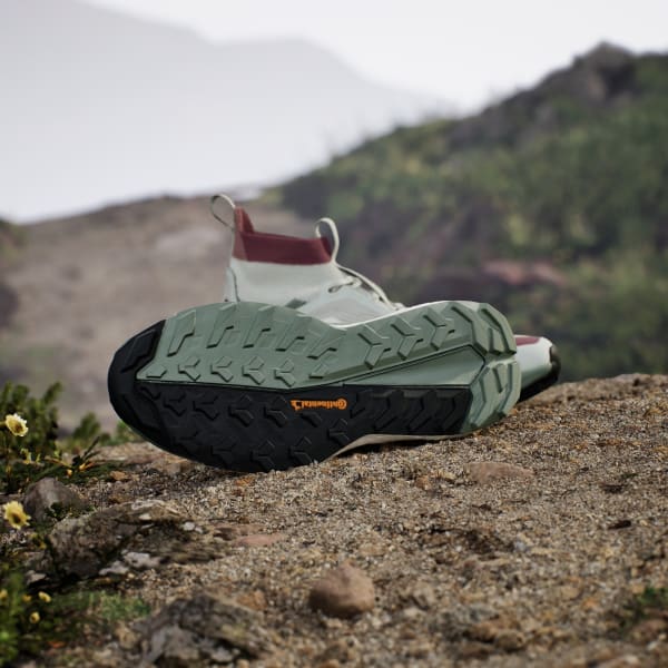 Green Terrex Free Hiker 2.0 Hiking Shoes