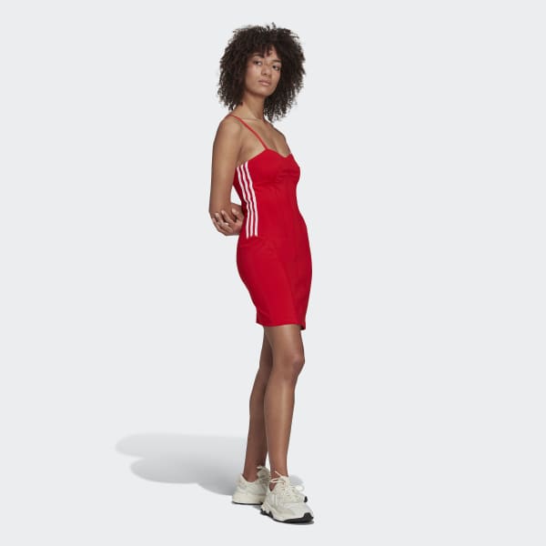 adidas Corset Dress - Red | Women's Lifestyle | adidas US
