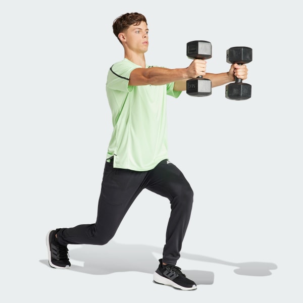 Green Designed for Training Workout T-Shirt
