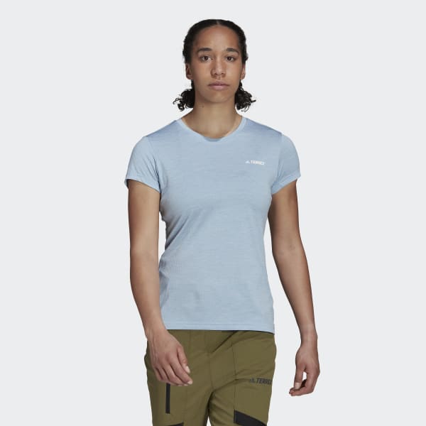 Azul Camiseta Terrex Tivid