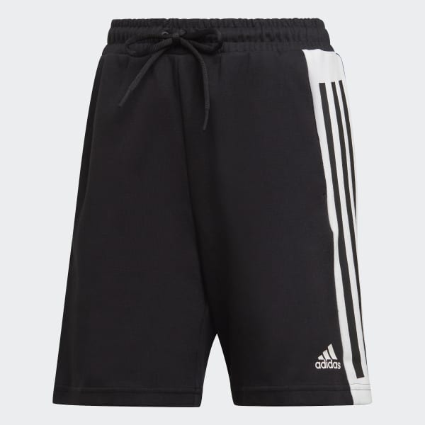 Preto Calções 3-Stripes Future Icons