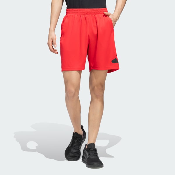 Red Train Essentials Logo Shorts