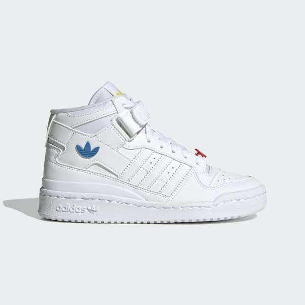 Λευκό Forum Mid Shoes