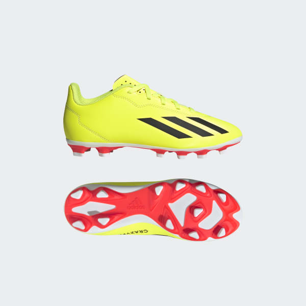 シューズ adidas X Crazyfast+ FG 28cm adidas X Crazyfast+ FG - White/Core Black/Lucid Lemon - Mens Boots |