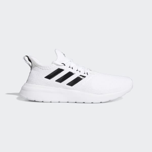 adidas lite racer black and white