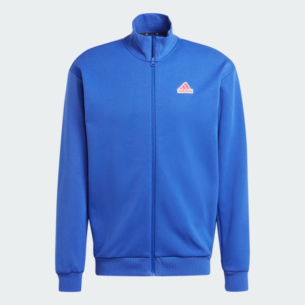 Azul Chamarra Deportiva Future Icons Badge of Sport