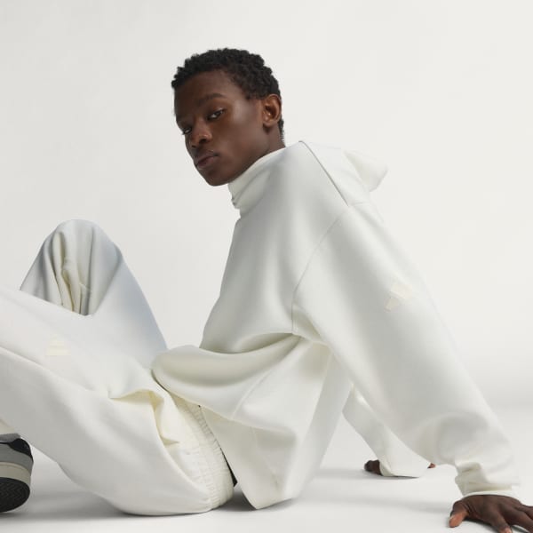 White SOFT LUX HOODIE