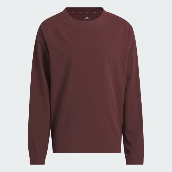 adidas Go-To Wind Crewneck Pullover - Burgundy | Free adidas Go-To Wind Crewneck Pullover - Burgundy | Free