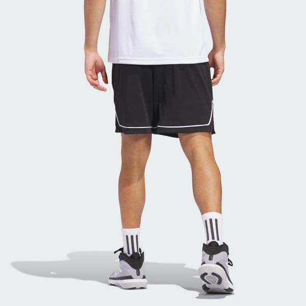 Svart adidas Basketball Badge of Sport Shorts