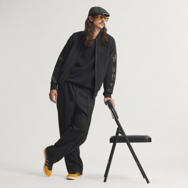 Black Premium Track Top