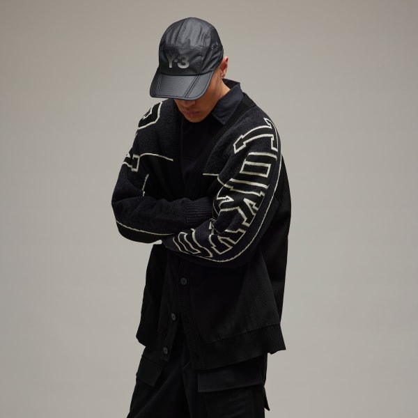 Preto Cardigan Graphic Knit Y-3
