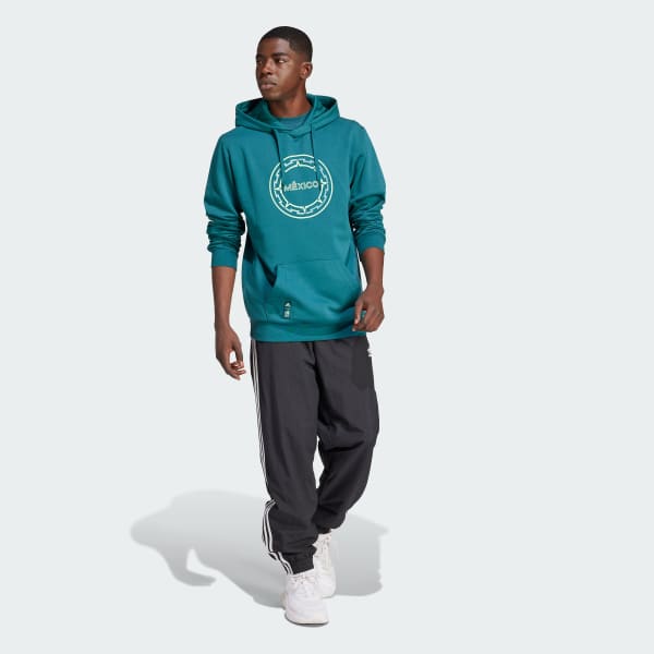 Verde Sudadera con Gorro ADN México 