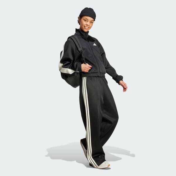 ブラック スタジアム スリーストライプス トラックパンツ