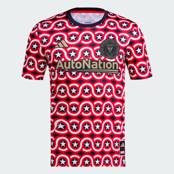 Inter Miami CF Marvel MLS Americana Pre Match Jersey Kids