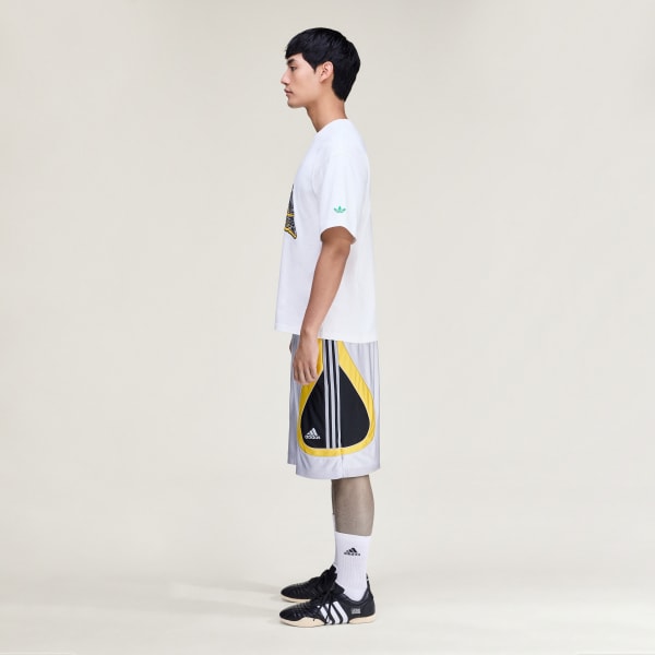 Silver Brain Dead Shorts