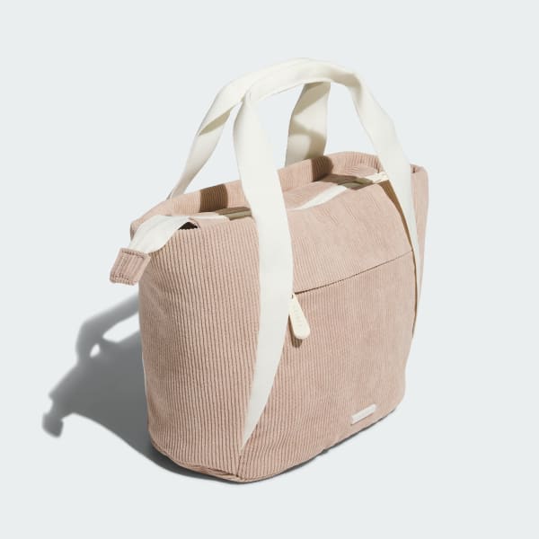Brown Corduroy Look Tote Bag