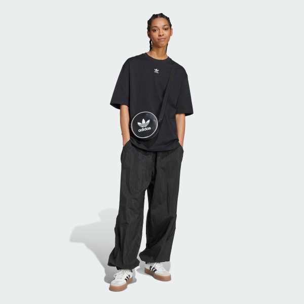 Negro Camiseta Essentials Boyfriend
