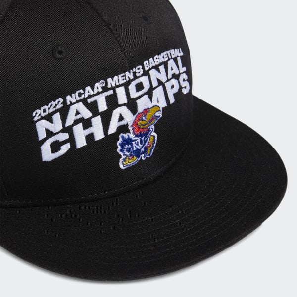 adidas Kansas Men's 2022 National Championship Hat Black Men's