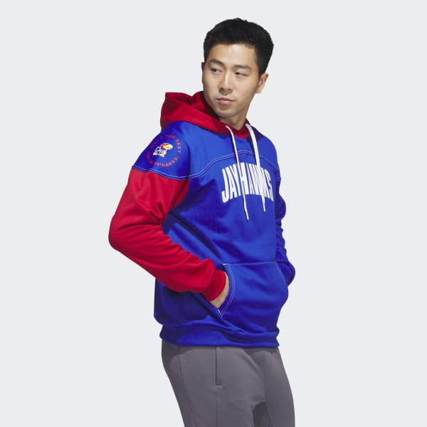 Blue Jayhawks Stadium Pullover Hoodie