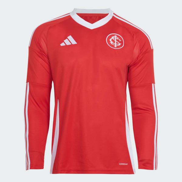 Vermelho Camisa I SC Internacional Manga Longa 25/26