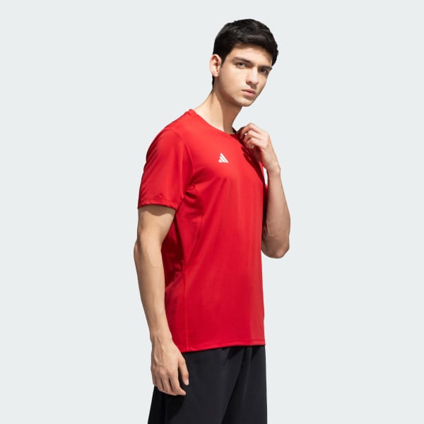 Red ADIZERO E TEE