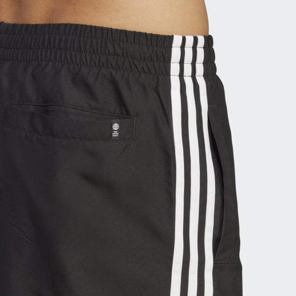 Zwart Originals Adicolor 3-Stripes Korte Zwemshort