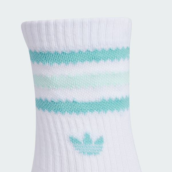 Adidas Originals Roller 3.0 3-Pack Crew Socks Kids GLOBAL SHIPPING