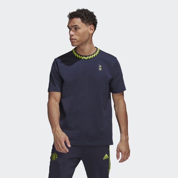 Bleu T-shirt Manchester United Lifestyler CC617