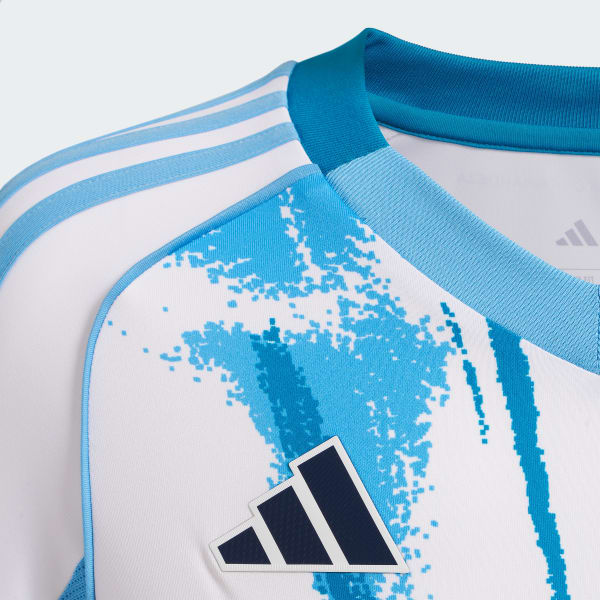 Blanco Camiseta Visitante Millonarios FC 2025 Niño