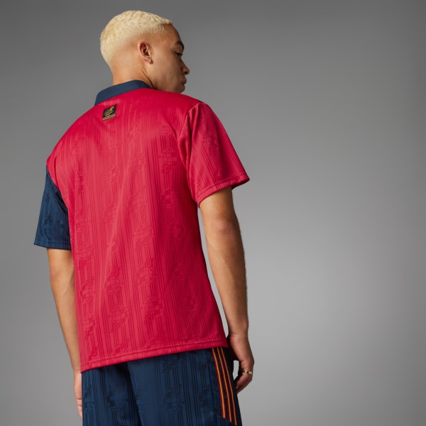 Rood Spanje 1996 Thuisshirt