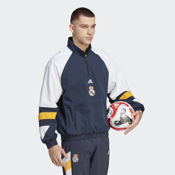 Azul Sudadera Real Madrid Icon