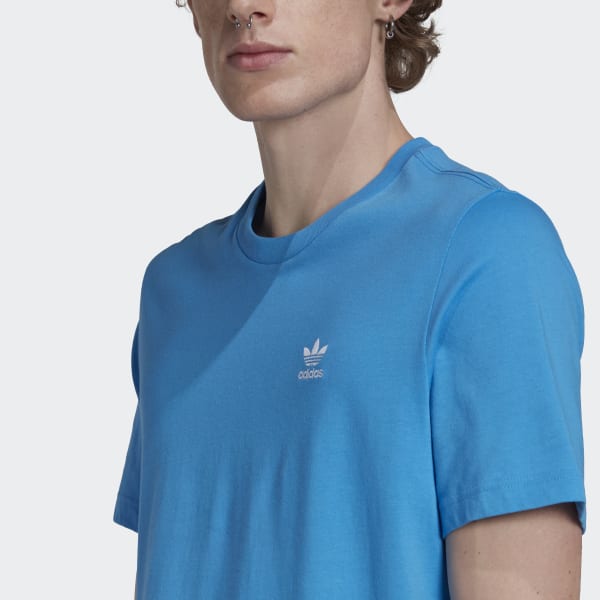 Blauw LOUNGEWEAR Adicolor Essentials Trefoil T-shirt 14276