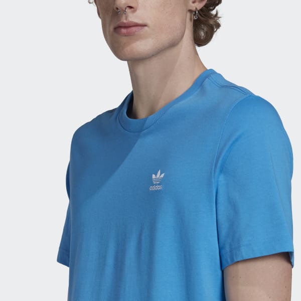 Bleu T-shirt LOUNGEWEAR Adicolor Essentials Trefoil 14276