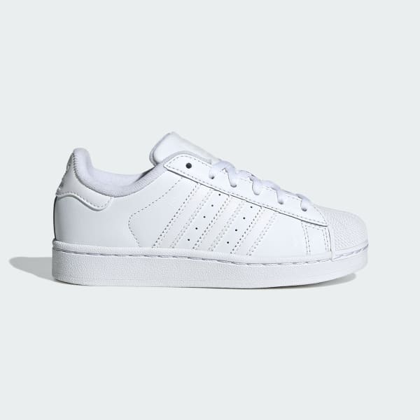 Blanco Zapatillas Superstar II Niños