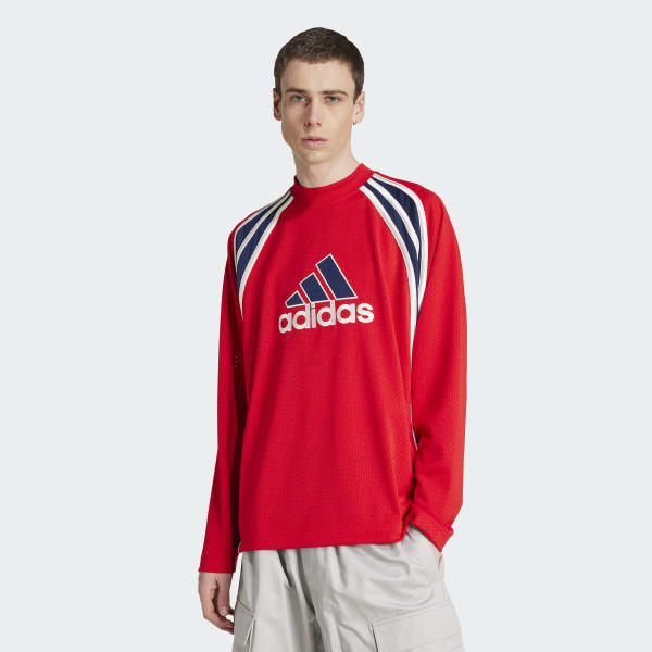 【個人輸入品】adidas Lions ウォームアップスーツ ネイビー/レッド アディダス ウォームアップトップ - レッド | アディダス ジャパン