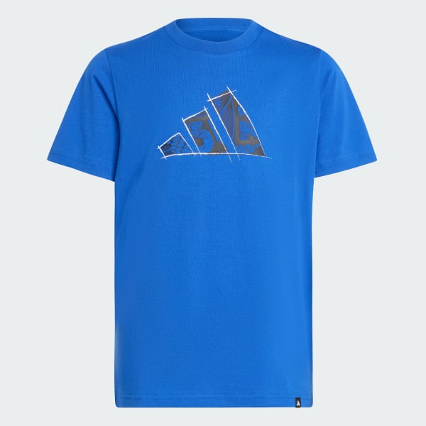 Blue Codes Photoreal Logo Graphic Tee Kids