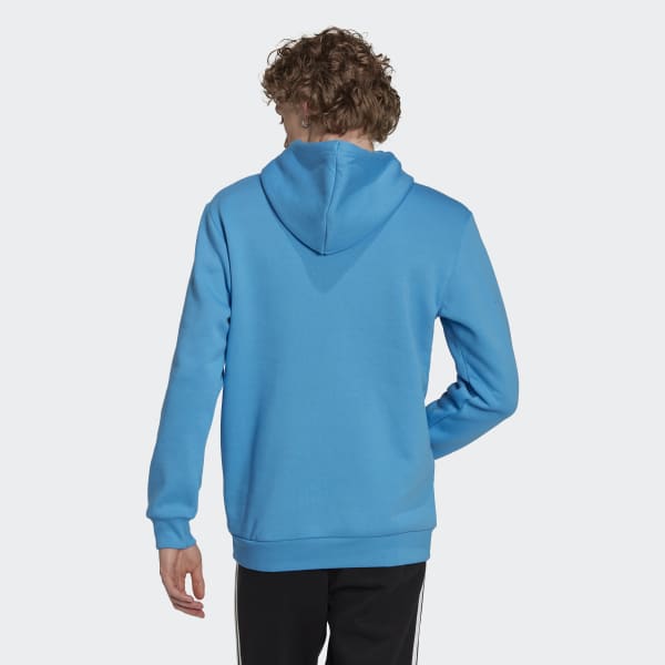 Blu Hoodie adicolor Essentials Trefoil JKZ47