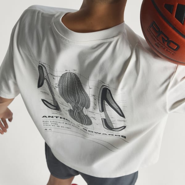 アディダス アンソニー・エドワーズ GFX スキーマティック Tシャツ