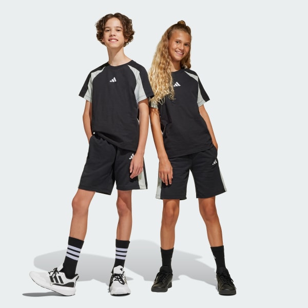 Schwarz Seasonal Essentials Colorblock Kids Shorts
