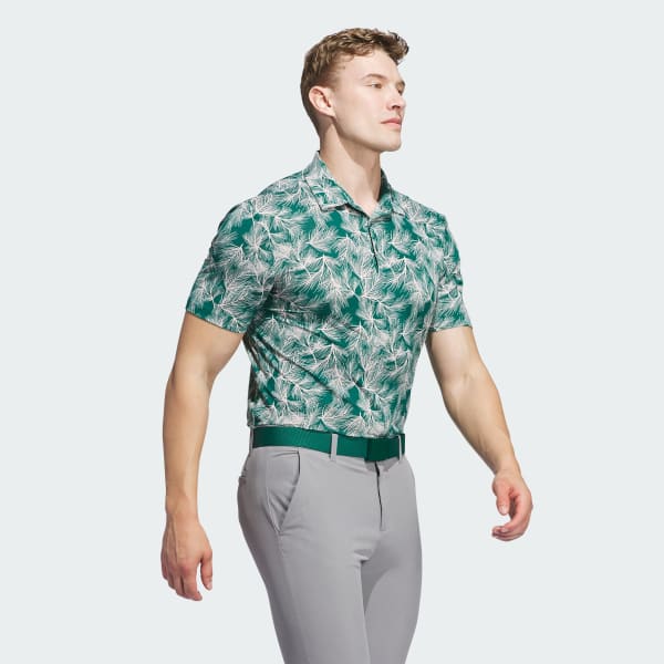 Vert Polo imprimé mesh Ultimate365