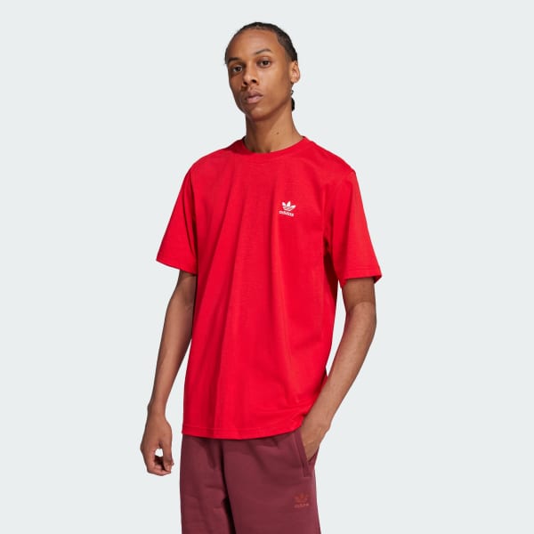 Red Trefoil Essentials Tee