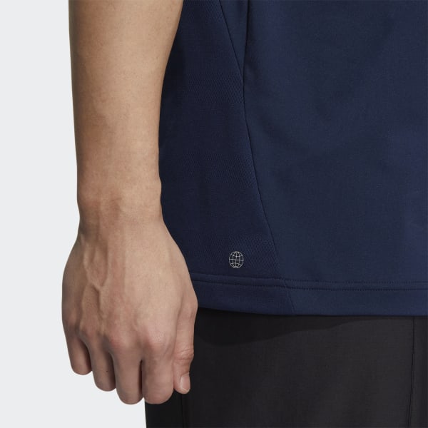 Blue AEROREADY 3-Stripes Polo Shirt TA737