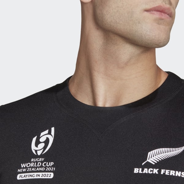 Svart Black Ferns Rugby World Cup Home Jersey SX898