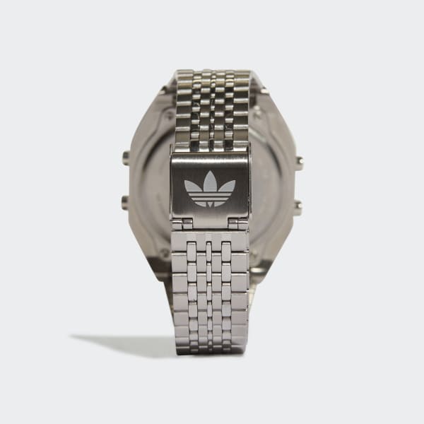 adidas Digital Two SST Watch adidas Lifestyle | Unisex - Silver | US