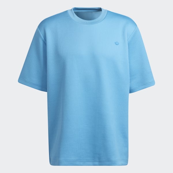 Blauw Adicolor Trefoil Plissé T-shirt VS673