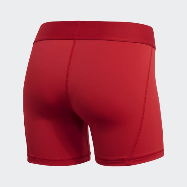 Red Techfit Volleyball Shorts
