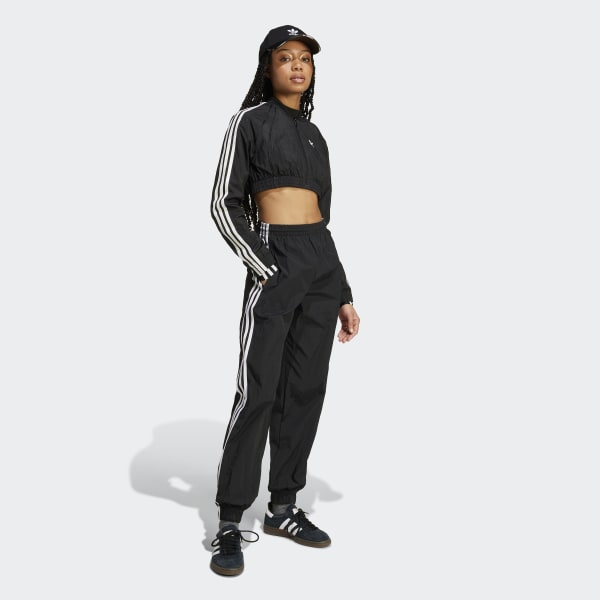 Adidas crop tracksuit shop