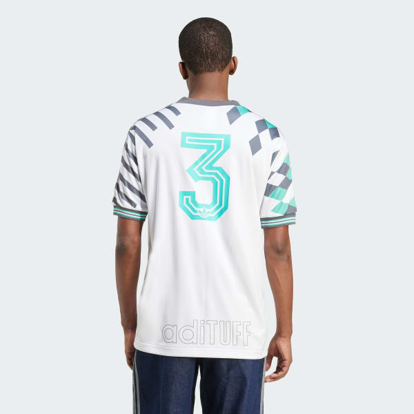 White Nuwave 90s Jersey